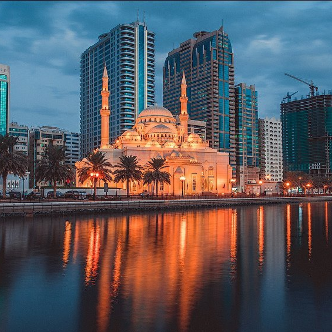 picture showing buildings in Cornich Al Buhaira area