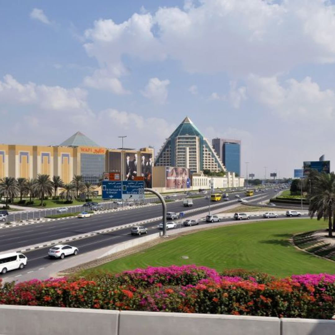 picture showing oud metah area in Dubai 