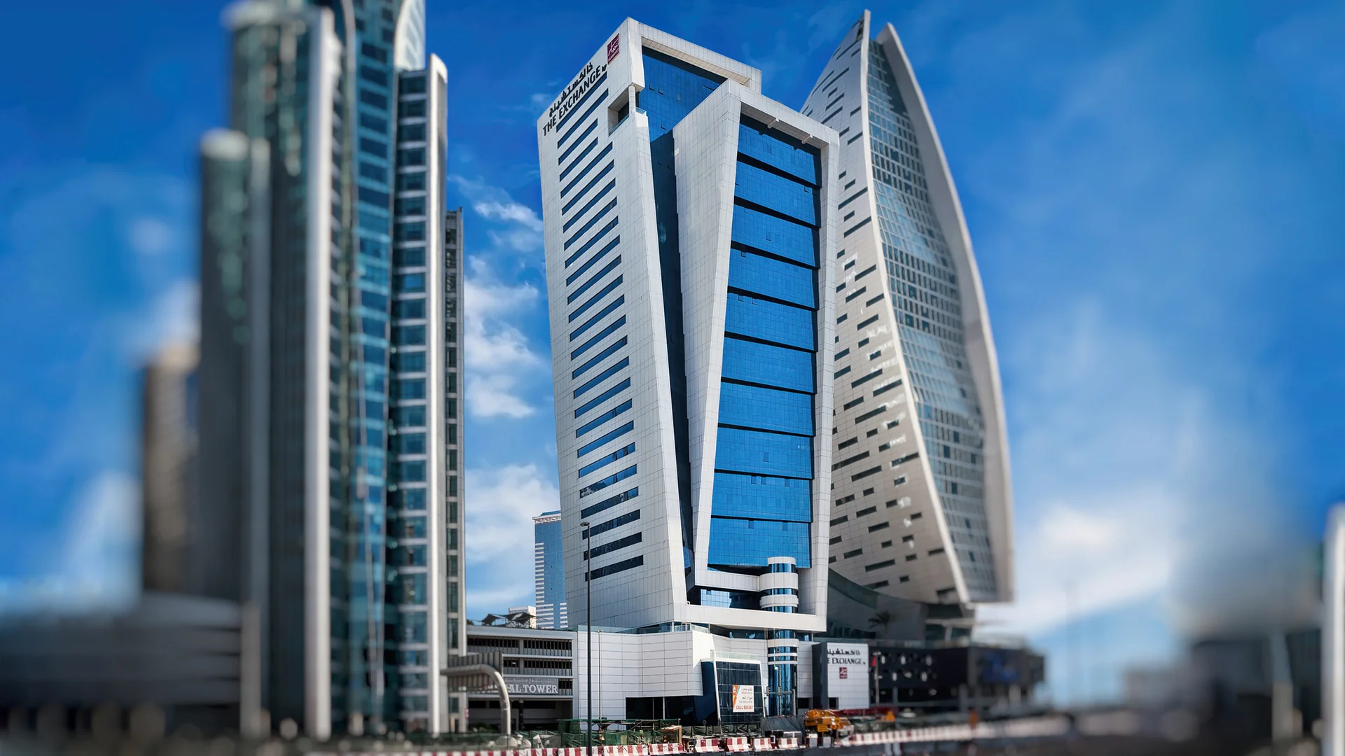 picture showing buildings in The Exchange Tower, Dubai area