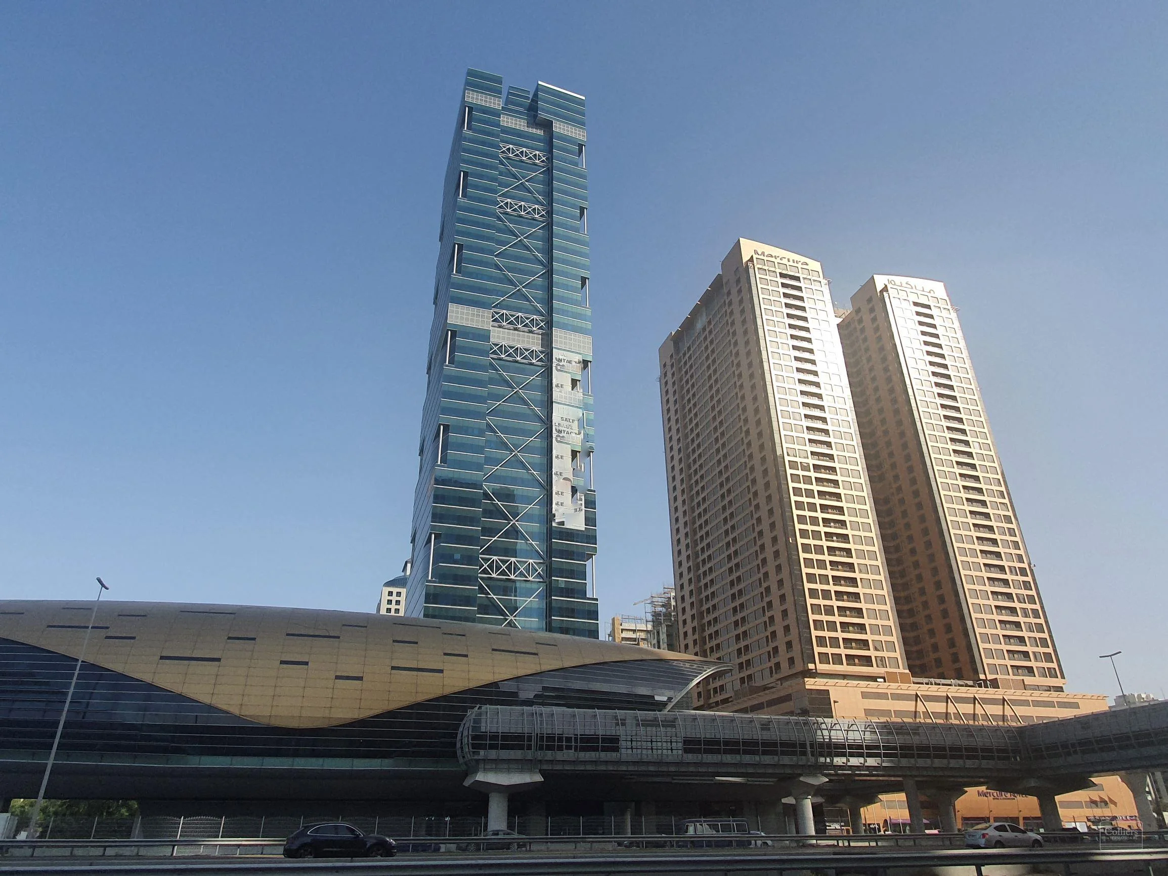 picture showing buildings in The One Tower, Dubai area