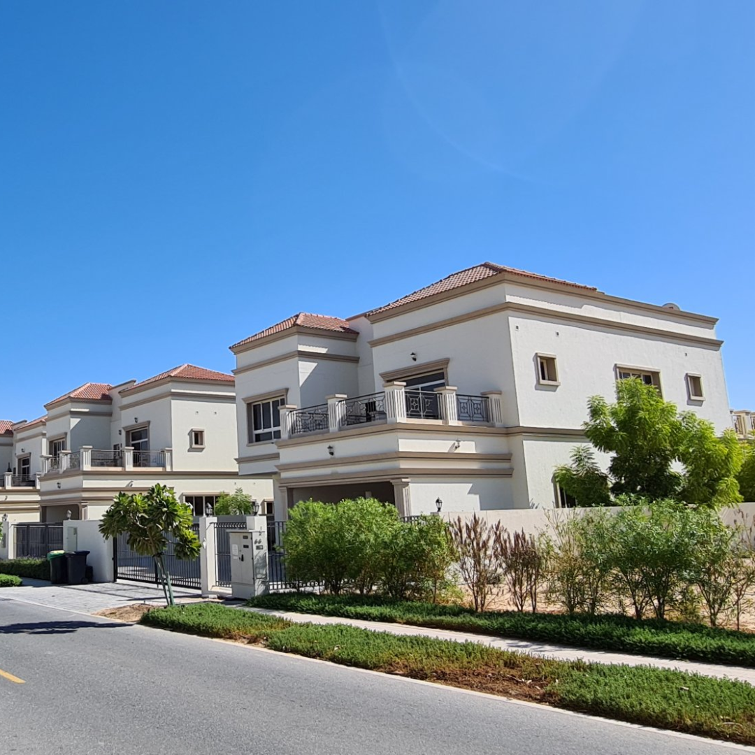 picture showing luxury villas in The Villa area Dubai 